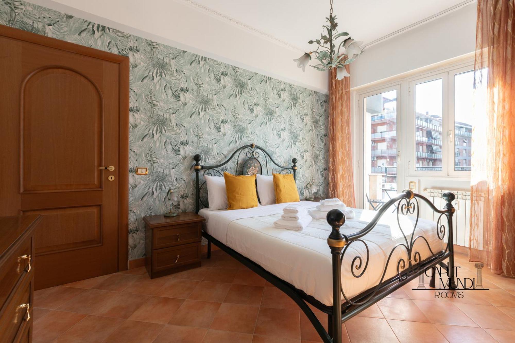 Caput Mundi Rooms - 100Mt To Metro A, Terrace, A-C, 15 Min To Center Róma Kültér fotó